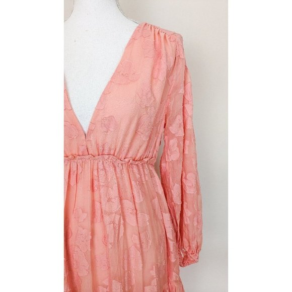 Ulla Johnson Margaux Fil Coupé Silk Chiffon Maxi Dress size 4/AU 8 BNWT - Picture 6 of 16